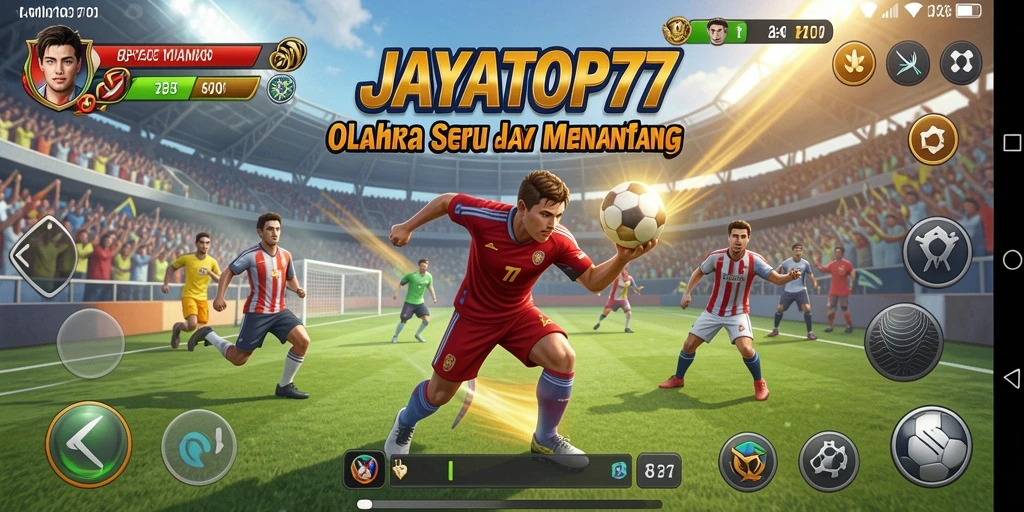 Tampilan gameplay <strong>JAYATOP77</strong> yang menarik dan dinamis dalam olahraga.