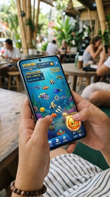 Screenshot antarmuka aplikasi hiwin yang mudah digunakan.